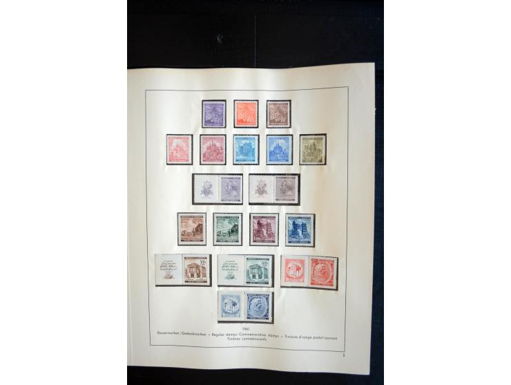 1872/1945, postfrische, ungebrauchte und gestempelte Sammlung mit u.a. Mi.-Nr. 66, 438-39, 456-58, 496-98, Bl.2, 3, D65 etc.,