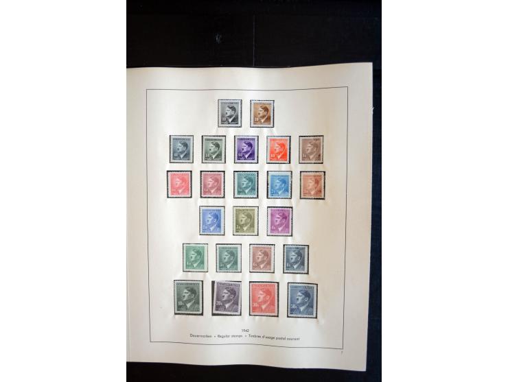 1872/1945, postfrische, ungebrauchte und gestempelte Sammlung mit u.a. Mi.-Nr. 66, 438-39, 456-58, 496-98, Bl.2, 3, D65 etc.,