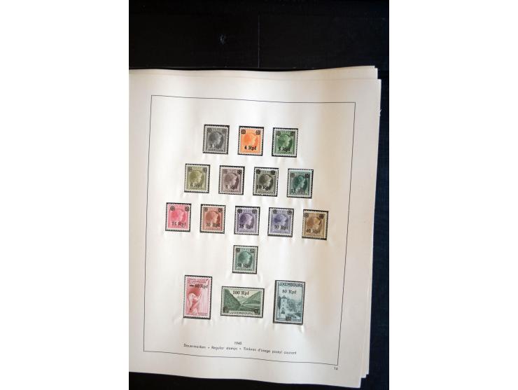 1872/1945, postfrische, ungebrauchte und gestempelte Sammlung mit u.a. Mi.-Nr. 66, 438-39, 456-58, 496-98, Bl.2, 3, D65 etc.,