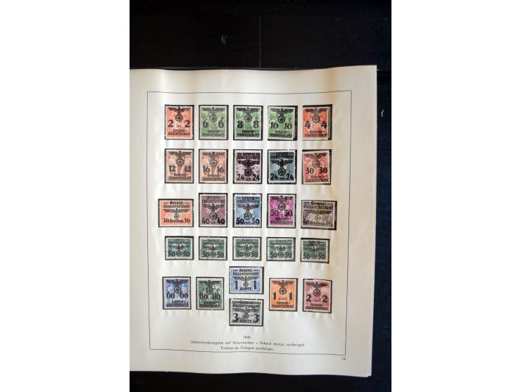 1872/1945, postfrische, ungebrauchte und gestempelte Sammlung mit u.a. Mi.-Nr. 66, 438-39, 456-58, 496-98, Bl.2, 3, D65 etc.,