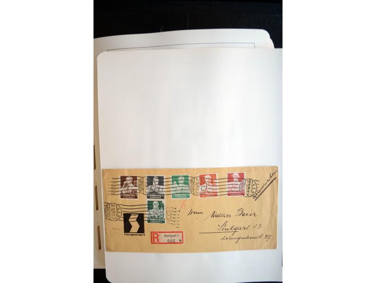 1900/45, ungebrauchte/postfrische und gestempelte Sammlung mit diversen besseren Werte, dabei u.a. Block 1-3, etliche Zusamme