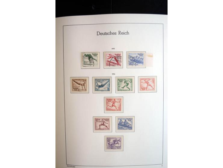 1900/45, ungebrauchte/postfrische und gestempelte Sammlung mit diversen besseren Werte, dabei u.a. Block 1-3, etliche Zusamme