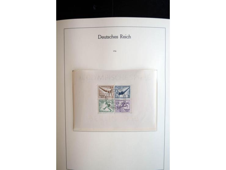 1900/45, ungebrauchte/postfrische und gestempelte Sammlung mit diversen besseren Werte, dabei u.a. Block 1-3, etliche Zusamme