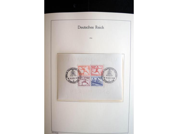 1900/45, ungebrauchte/postfrische und gestempelte Sammlung mit diversen besseren Werte, dabei u.a. Block 1-3, etliche Zusamme