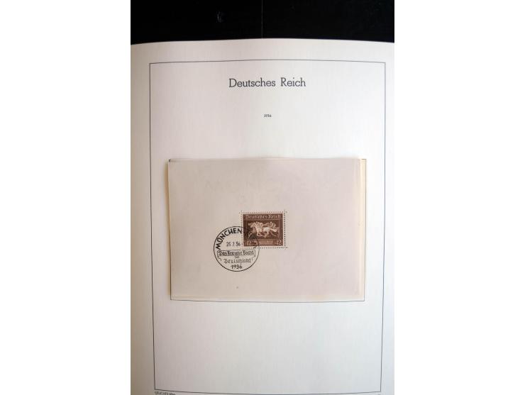 1900/45, ungebrauchte/postfrische und gestempelte Sammlung mit diversen besseren Werte, dabei u.a. Block 1-3, etliche Zusamme