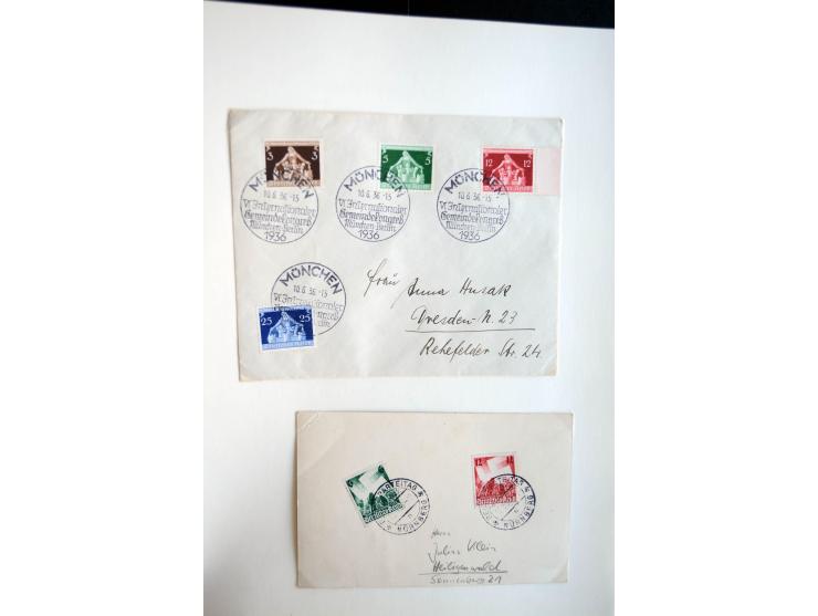 1900/45, ungebrauchte/postfrische und gestempelte Sammlung mit diversen besseren Werte, dabei u.a. Block 1-3, etliche Zusamme