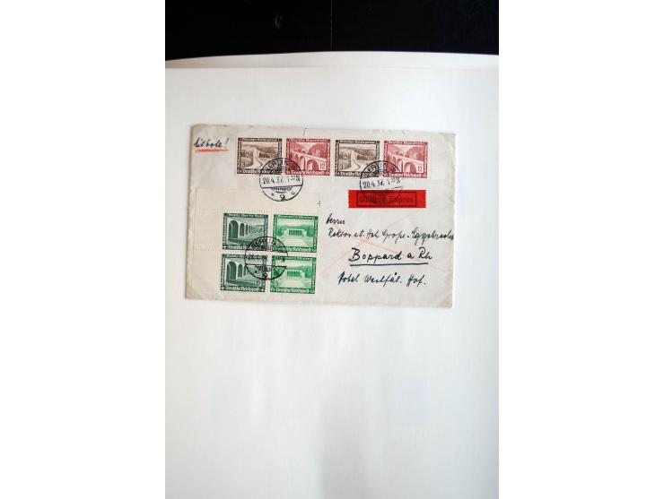 1900/45, ungebrauchte/postfrische und gestempelte Sammlung mit diversen besseren Werte, dabei u.a. Block 1-3, etliche Zusamme
