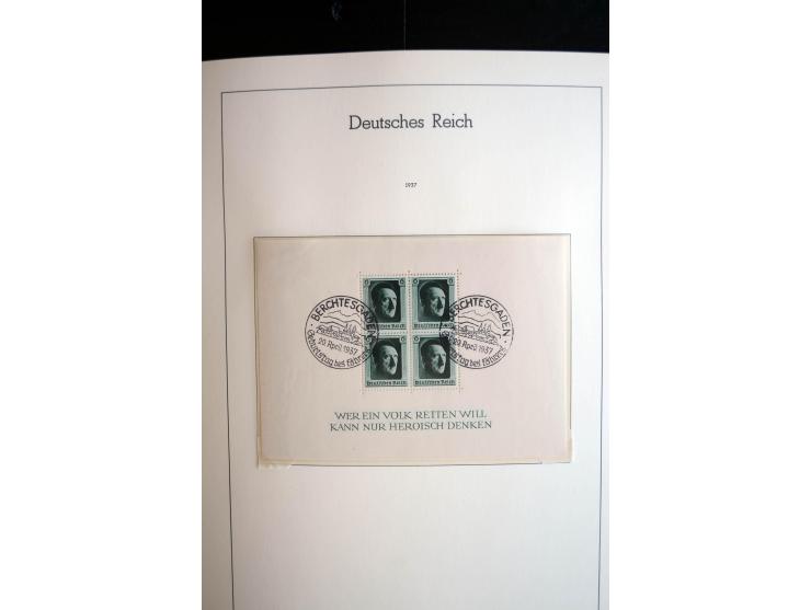 1900/45, ungebrauchte/postfrische und gestempelte Sammlung mit diversen besseren Werte, dabei u.a. Block 1-3, etliche Zusamme