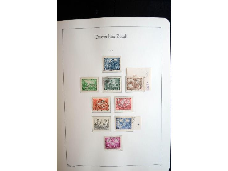 1900/45, ungebrauchte/postfrische und gestempelte Sammlung mit diversen besseren Werte, dabei u.a. Block 1-3, etliche Zusamme
