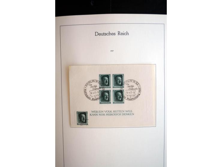 1900/45, ungebrauchte/postfrische und gestempelte Sammlung mit diversen besseren Werte, dabei u.a. Block 1-3, etliche Zusamme
