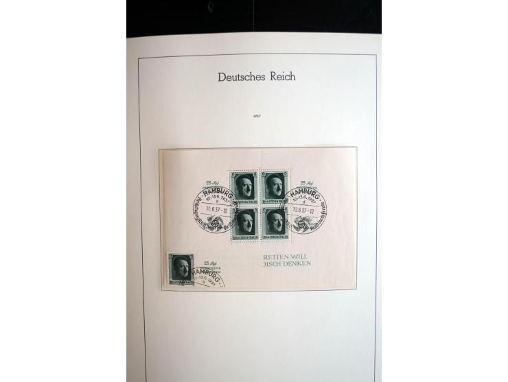 1900/45, ungebrauchte/postfrische und gestempelte Sammlung mit diversen besseren Werte, dabei u.a. Block 1-3, etliche Zusamme