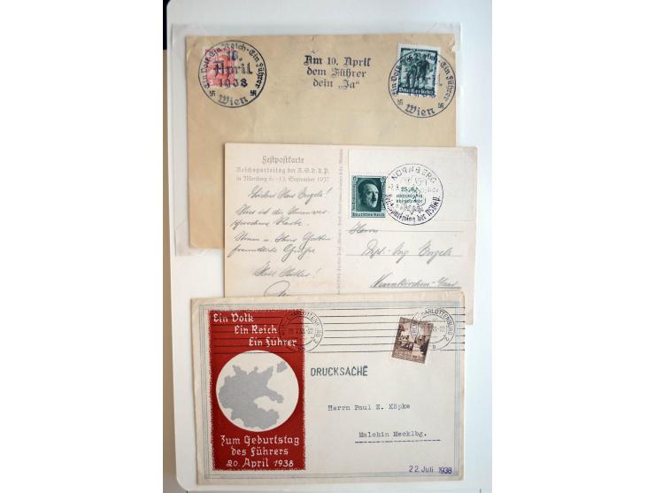 1900/45, ungebrauchte/postfrische und gestempelte Sammlung mit diversen besseren Werte, dabei u.a. Block 1-3, etliche Zusamme