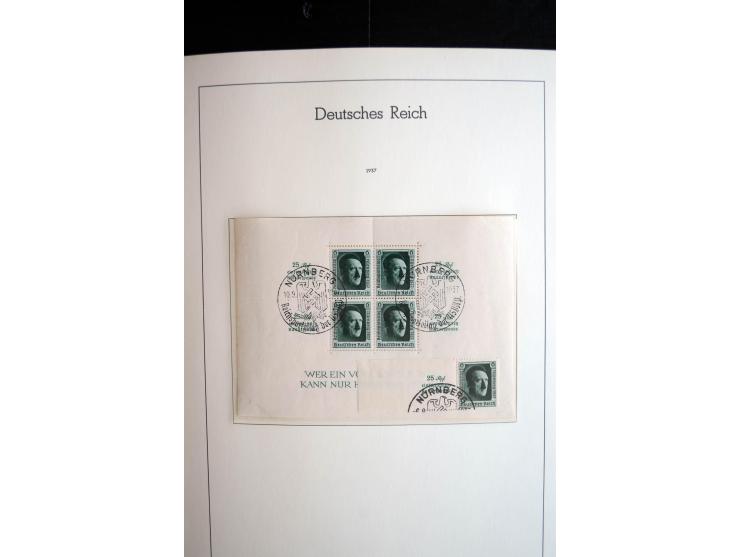 1900/45, ungebrauchte/postfrische und gestempelte Sammlung mit diversen besseren Werte, dabei u.a. Block 1-3, etliche Zusamme