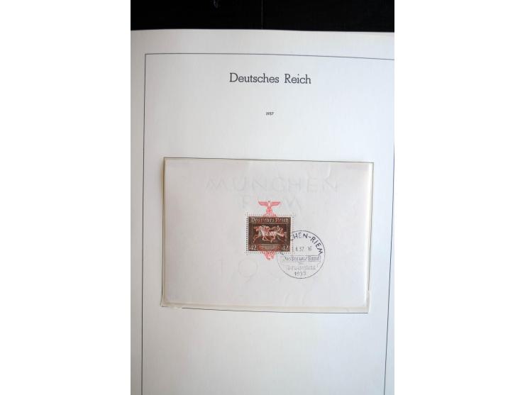 1900/45, ungebrauchte/postfrische und gestempelte Sammlung mit diversen besseren Werte, dabei u.a. Block 1-3, etliche Zusamme