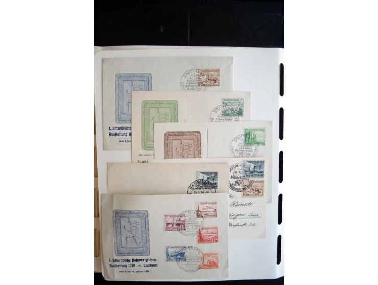1900/45, ungebrauchte/postfrische und gestempelte Sammlung mit diversen besseren Werte, dabei u.a. Block 1-3, etliche Zusamme