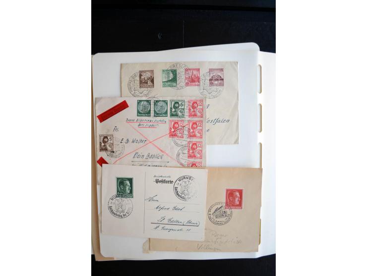 1900/45, ungebrauchte/postfrische und gestempelte Sammlung mit diversen besseren Werte, dabei u.a. Block 1-3, etliche Zusamme