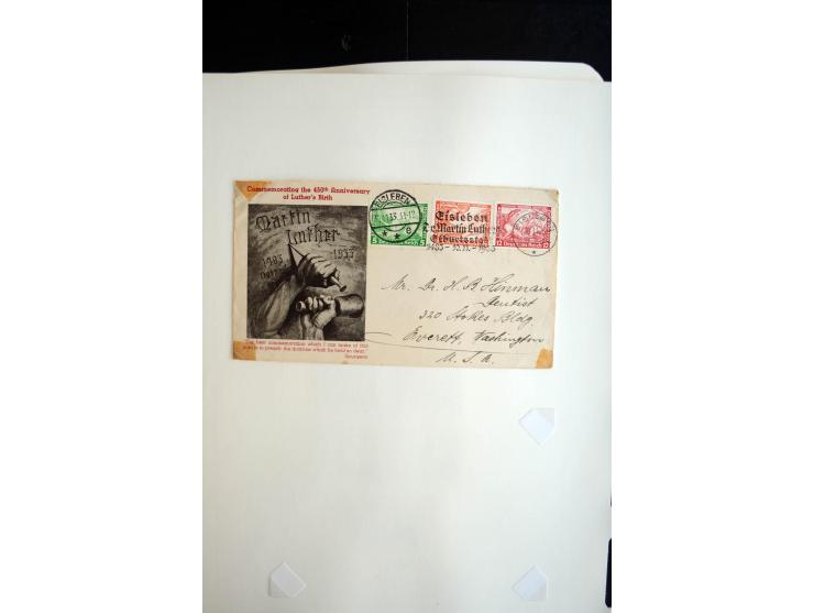 1900/45, ungebrauchte/postfrische und gestempelte Sammlung mit diversen besseren Werte, dabei u.a. Block 1-3, etliche Zusamme