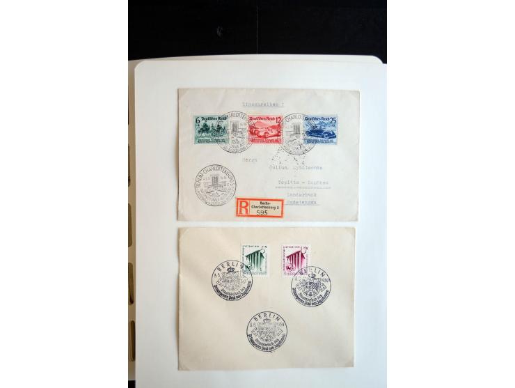 1900/45, ungebrauchte/postfrische und gestempelte Sammlung mit diversen besseren Werte, dabei u.a. Block 1-3, etliche Zusamme