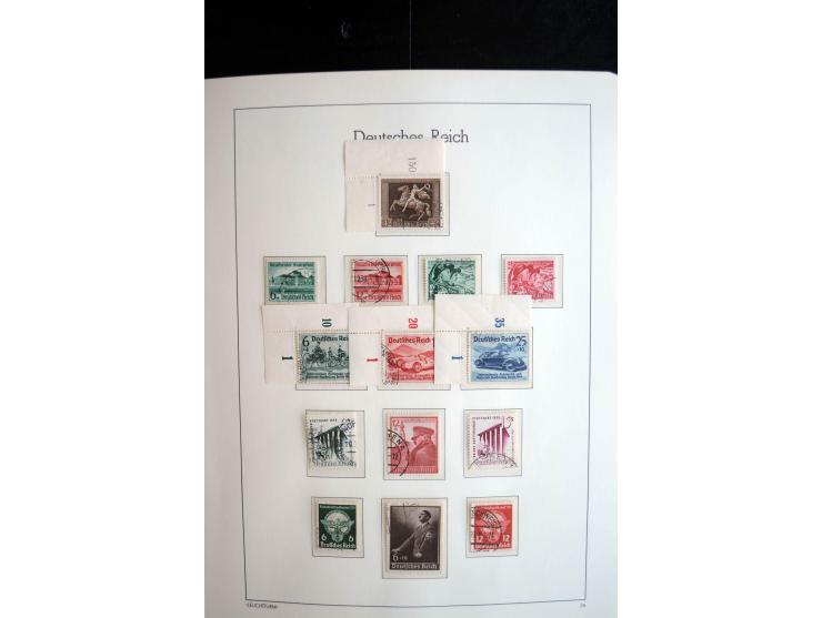 1900/45, ungebrauchte/postfrische und gestempelte Sammlung mit diversen besseren Werte, dabei u.a. Block 1-3, etliche Zusamme