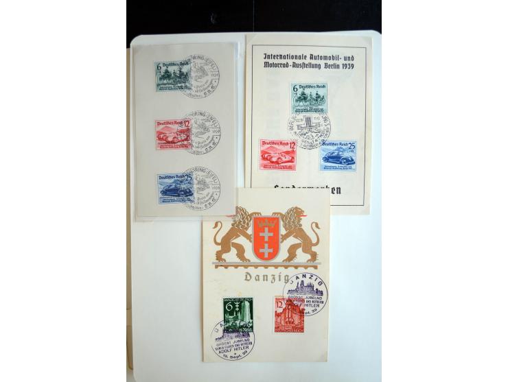 1900/45, ungebrauchte/postfrische und gestempelte Sammlung mit diversen besseren Werte, dabei u.a. Block 1-3, etliche Zusamme