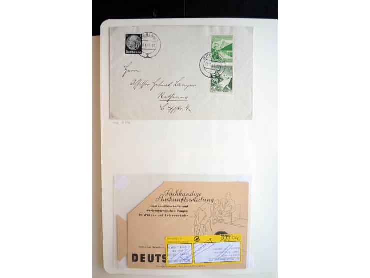 1900/45, ungebrauchte/postfrische und gestempelte Sammlung mit diversen besseren Werte, dabei u.a. Block 1-3, etliche Zusamme