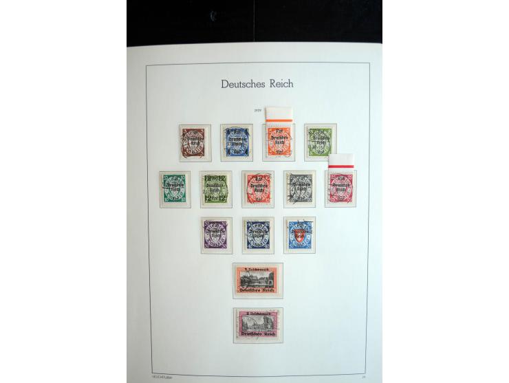 1900/45, ungebrauchte/postfrische und gestempelte Sammlung mit diversen besseren Werte, dabei u.a. Block 1-3, etliche Zusamme