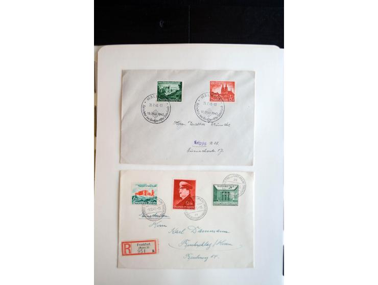 1900/45, ungebrauchte/postfrische und gestempelte Sammlung mit diversen besseren Werte, dabei u.a. Block 1-3, etliche Zusamme