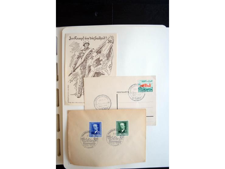 1900/45, ungebrauchte/postfrische und gestempelte Sammlung mit diversen besseren Werte, dabei u.a. Block 1-3, etliche Zusamme