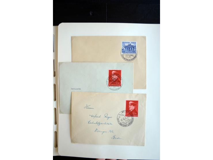 1900/45, ungebrauchte/postfrische und gestempelte Sammlung mit diversen besseren Werte, dabei u.a. Block 1-3, etliche Zusamme
