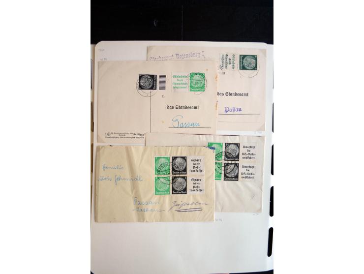 1900/45, ungebrauchte/postfrische und gestempelte Sammlung mit diversen besseren Werte, dabei u.a. Block 1-3, etliche Zusamme