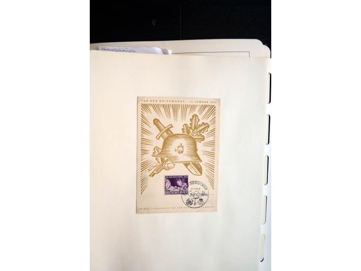 1900/45, ungebrauchte/postfrische und gestempelte Sammlung mit diversen besseren Werte, dabei u.a. Block 1-3, etliche Zusamme