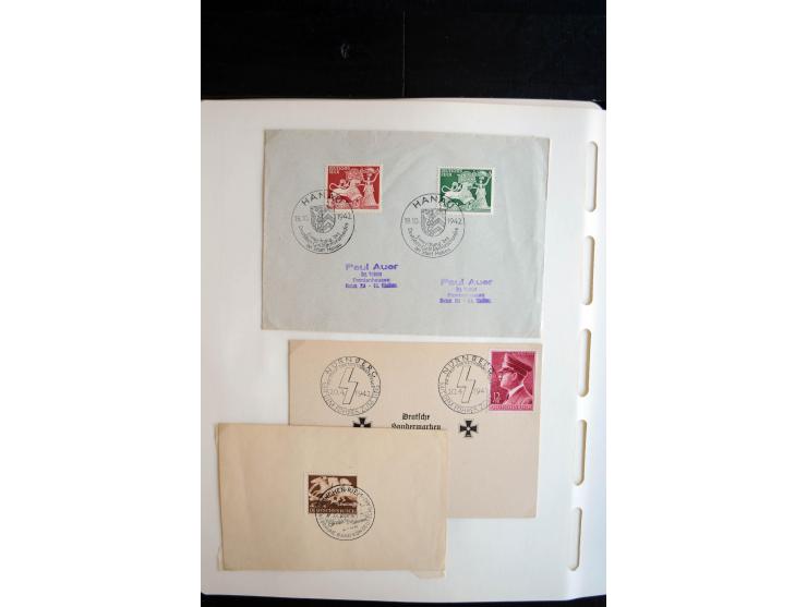 1900/45, ungebrauchte/postfrische und gestempelte Sammlung mit diversen besseren Werte, dabei u.a. Block 1-3, etliche Zusamme
