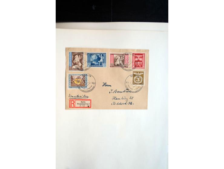 1900/45, ungebrauchte/postfrische und gestempelte Sammlung mit diversen besseren Werte, dabei u.a. Block 1-3, etliche Zusamme