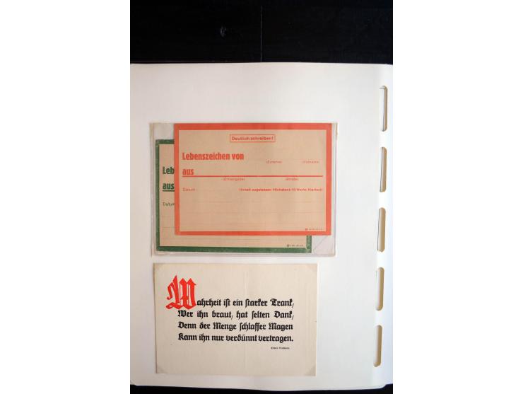 1900/45, ungebrauchte/postfrische und gestempelte Sammlung mit diversen besseren Werte, dabei u.a. Block 1-3, etliche Zusamme