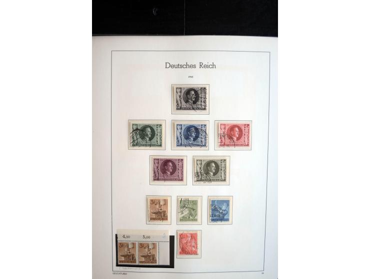 1900/45, ungebrauchte/postfrische und gestempelte Sammlung mit diversen besseren Werte, dabei u.a. Block 1-3, etliche Zusamme
