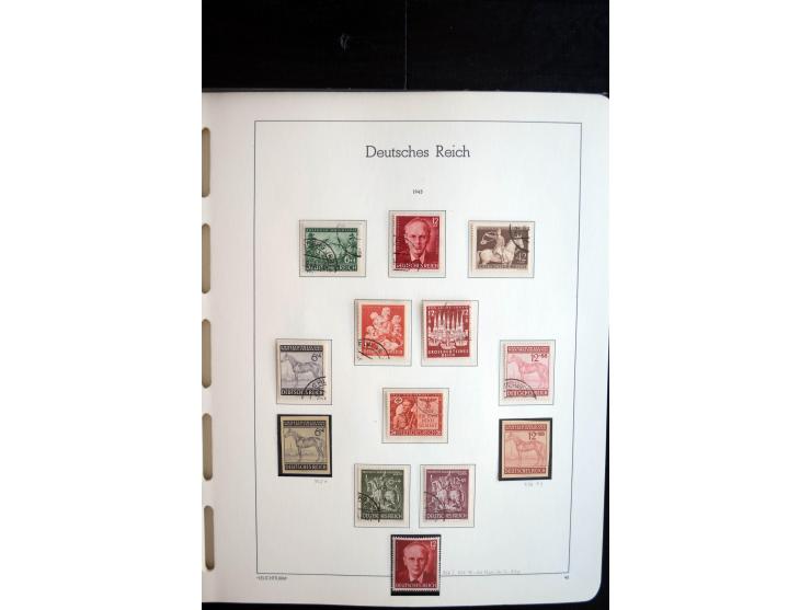 1900/45, ungebrauchte/postfrische und gestempelte Sammlung mit diversen besseren Werte, dabei u.a. Block 1-3, etliche Zusamme