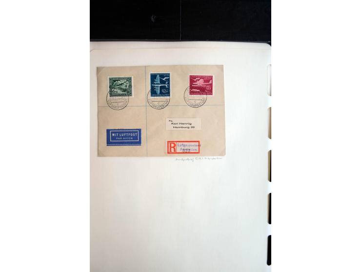 1900/45, ungebrauchte/postfrische und gestempelte Sammlung mit diversen besseren Werte, dabei u.a. Block 1-3, etliche Zusamme