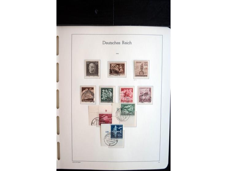 1900/45, ungebrauchte/postfrische und gestempelte Sammlung mit diversen besseren Werte, dabei u.a. Block 1-3, etliche Zusamme