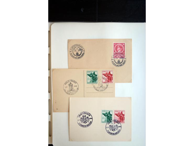 1900/45, ungebrauchte/postfrische und gestempelte Sammlung mit diversen besseren Werte, dabei u.a. Block 1-3, etliche Zusamme