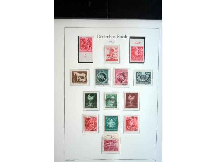1900/45, ungebrauchte/postfrische und gestempelte Sammlung mit diversen besseren Werte, dabei u.a. Block 1-3, etliche Zusamme