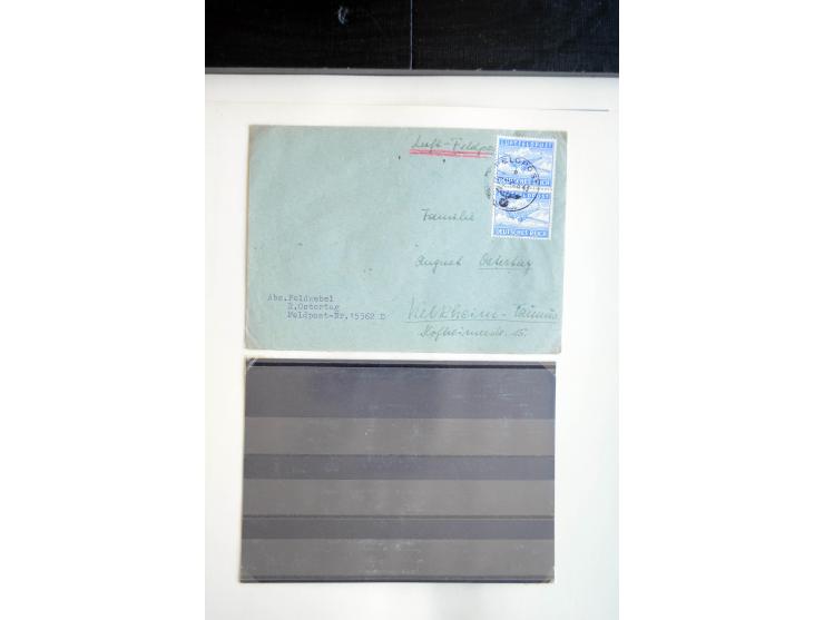 1900/45, ungebrauchte/postfrische und gestempelte Sammlung mit diversen besseren Werte, dabei u.a. Block 1-3, etliche Zusamme