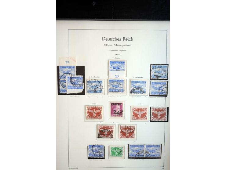 1900/45, ungebrauchte/postfrische und gestempelte Sammlung mit diversen besseren Werte, dabei u.a. Block 1-3, etliche Zusamme