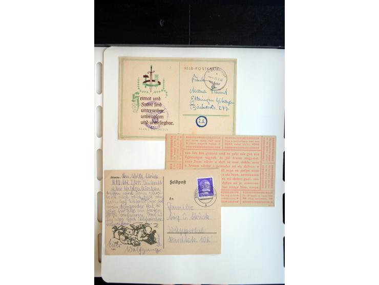 1900/45, ungebrauchte/postfrische und gestempelte Sammlung mit diversen besseren Werte, dabei u.a. Block 1-3, etliche Zusamme