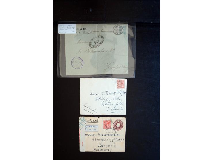 1919/23, Zensur- und Feldpost der Allierten während der Rheinland-Besetzung, interessanter Posten mit ca. 90 Briefen, Karten 