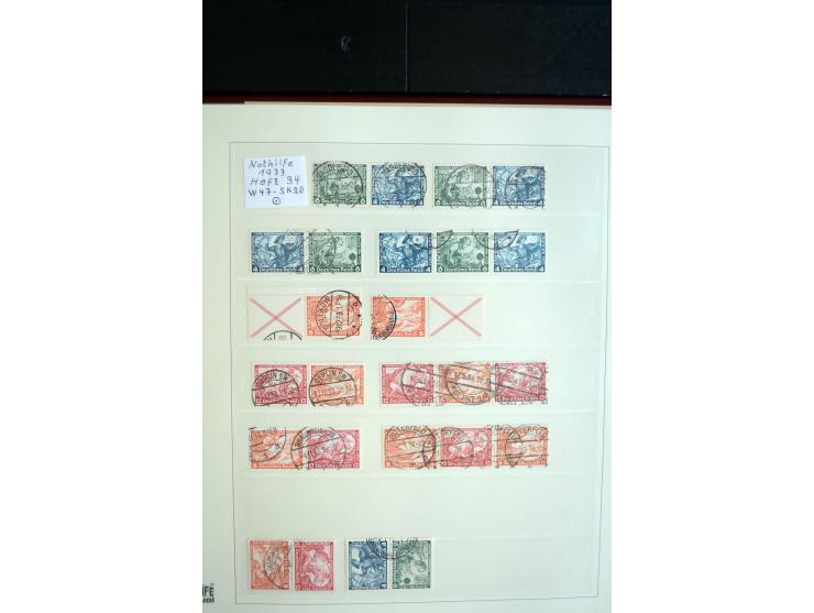 1916/41, vorwiegend postfrische Sammlung mit vielen besseren Werten, dabei Mi.-Nr. W20.1, W22, W23, W24.1, W25, W32,  W51-54,