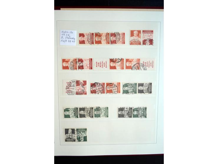 1916/41, vorwiegend postfrische Sammlung mit vielen besseren Werten, dabei Mi.-Nr. W20.1, W22, W23, W24.1, W25, W32,  W51-54,
