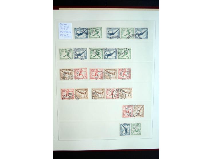 1916/41, vorwiegend postfrische Sammlung mit vielen besseren Werten, dabei Mi.-Nr. W20.1, W22, W23, W24.1, W25, W32,  W51-54,