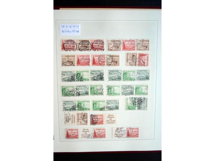 1916/41, vorwiegend postfrische Sammlung mit vielen besseren Werten, dabei Mi.-Nr. W20.1, W22, W23, W24.1, W25, W32,  W51-54,