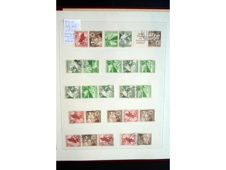 1916/41, vorwiegend postfrische Sammlung mit vielen besseren Werten, dabei Mi.-Nr. W20.1, W22, W23, W24.1, W25, W32,  W51-54,