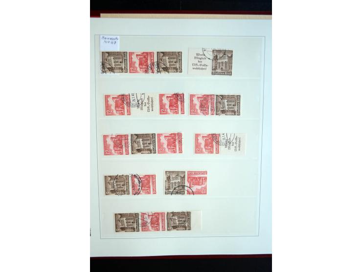 1916/41, vorwiegend postfrische Sammlung mit vielen besseren Werten, dabei Mi.-Nr. W20.1, W22, W23, W24.1, W25, W32,  W51-54,